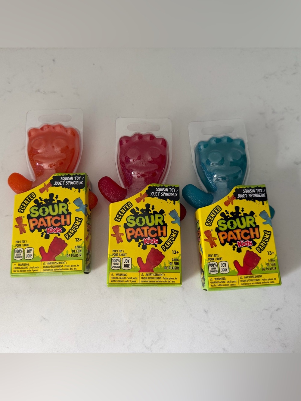 NEW 3X Sour Patch Scented Squish Toy